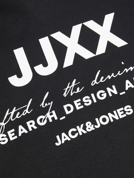 Jack&Jones JJXX Kadın Oversize Kapüşonlu Sweatshirt - Rahat ve Şık - 8