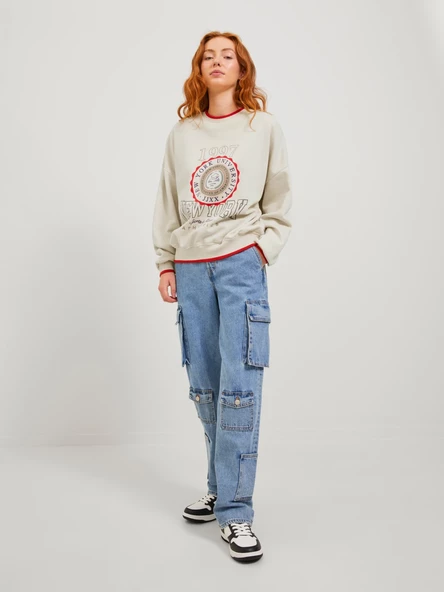 Jack&Jones JJXX Kadın Sweatshirt 12246744 - 7