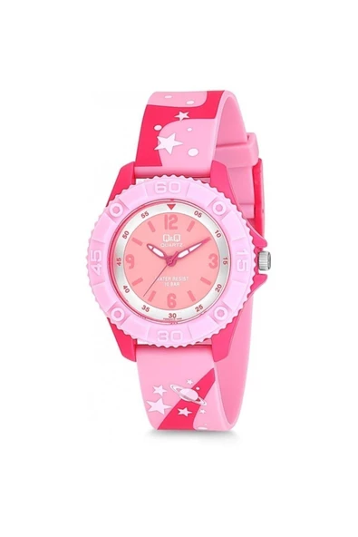 Q&Q Su geçirmez Çocuk Kol Saati  Pembe