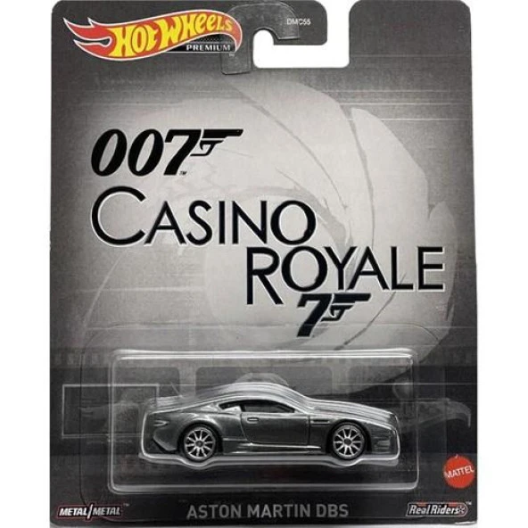 Hot Wheels Premium 007 Casino Royale Aston Martin HKC21 DMC55