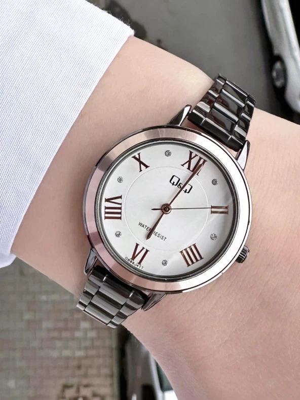 Q&Q Kadın Metal Kordon Kol Saatİ