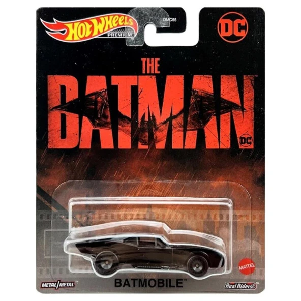 Hot Wheels Premium DC The Batman Batmobile GRL75 DMC55 ürün görseli 1