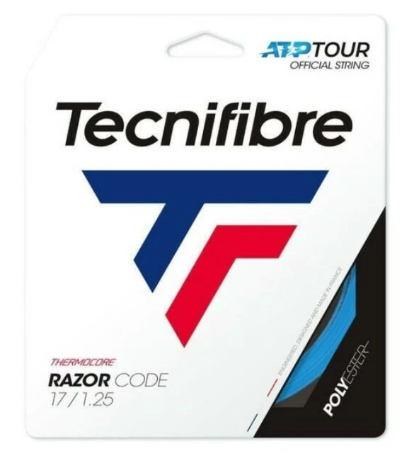 Tecnifibre Razor Code Mavi 17/1.25 Tekli Kordaj 04GRA125XU