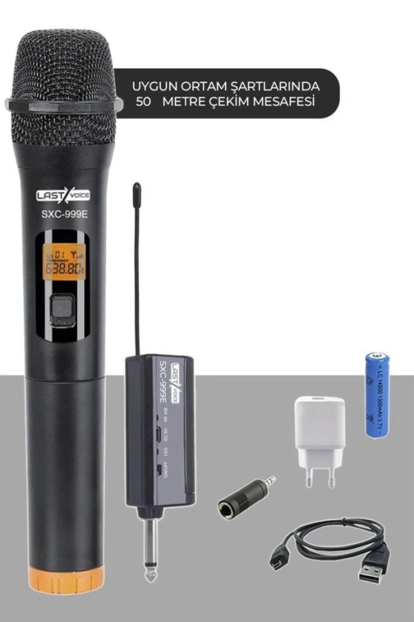 Lastvoice Black Large Plus Paket-4 Hoparlör ve Anfi Anons Ses Sistemi Seti