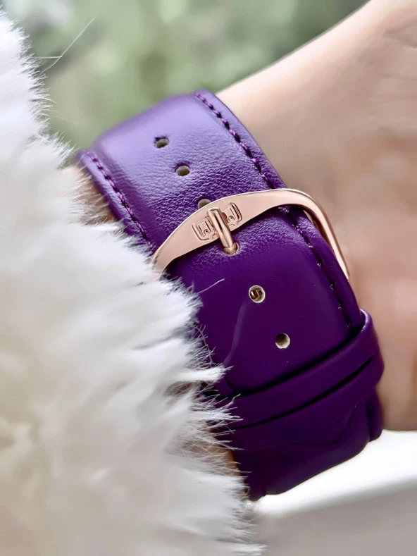 Q&Q Vintage Kadın Deri Kordon Kol Saati - 3