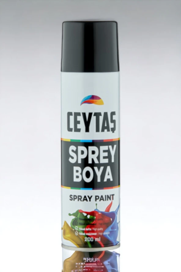 Sprey Boya 200 mL | Tüm Yüzeylere Uygulanabilir Sprey Boya 200 mL Gri