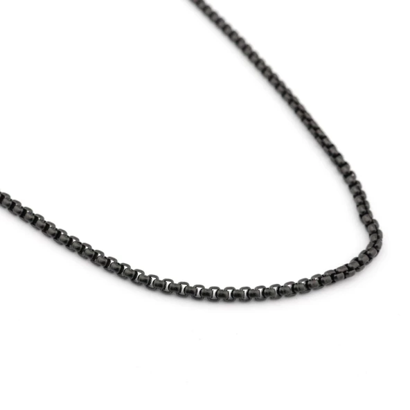 Pigado 316L Paslanmaz Çelik Zincir Erkek Kolye - 5