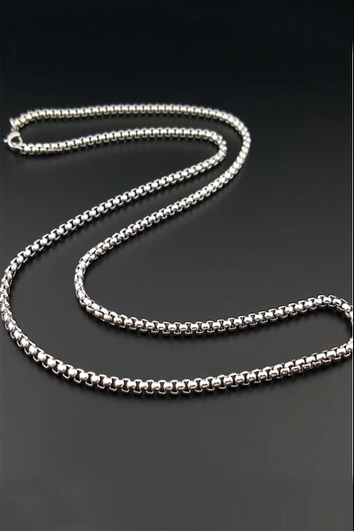 Pigado 316L Paslanmaz Çelik Zincir Erkek Kolye - 6