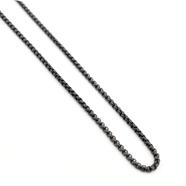 Pigado 316L Paslanmaz Çelik Zincir Erkek Kolye - 3