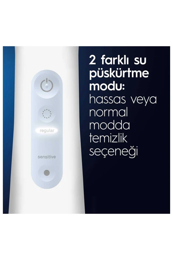 Oral-B Aquacare 4 Oxyjet Yedek Başlıklı Şarjlı Ağız Duşu - 4