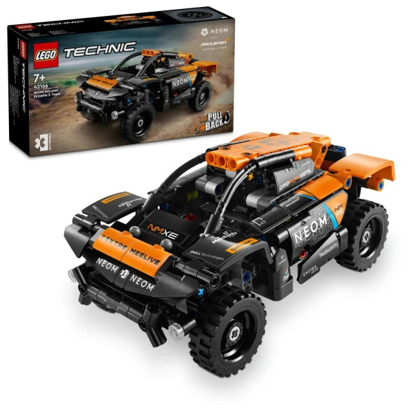 Lego Neon Mc Laren E Race Car 42166 Lisanslı Ürün