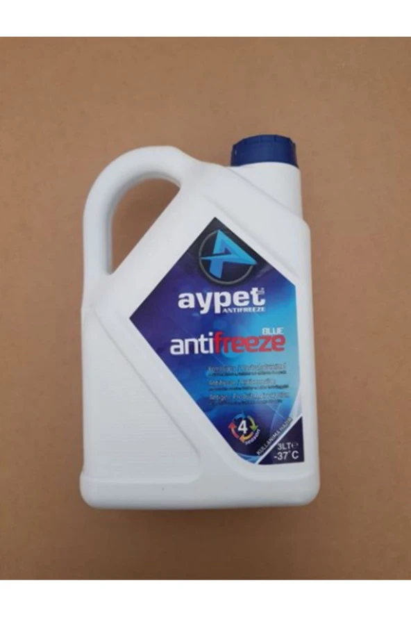 Aypet  Antifiriz Mavi 3 Litre -37 Derece / Aypet-m/3-37 Gns