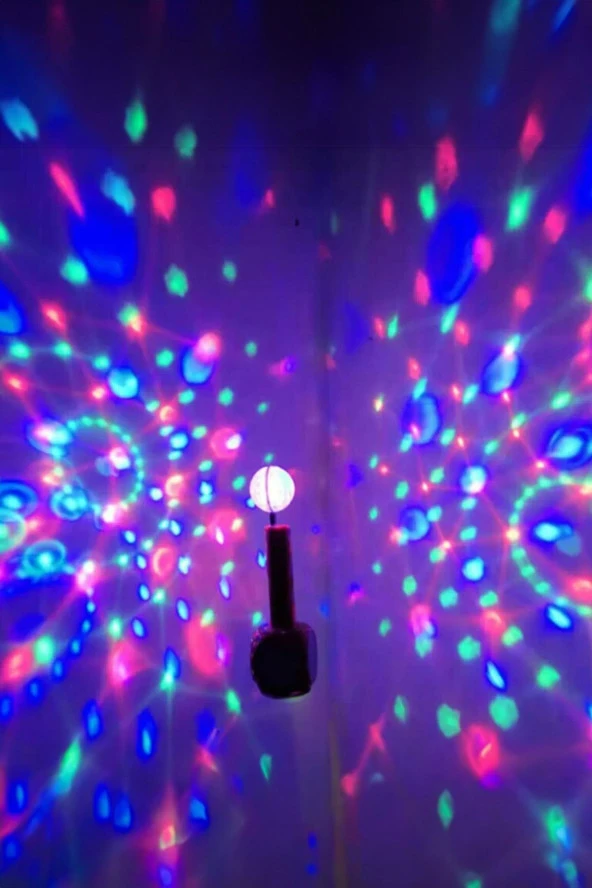 Sese Duyarlı Usb Rgb Ledli Disco Topu Disko Topu 5w - 3