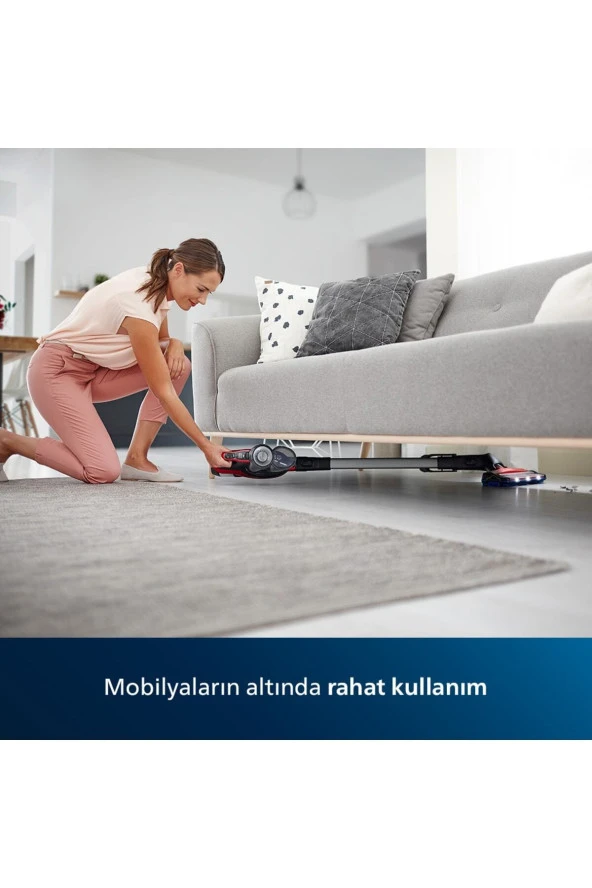 Philips SpeedPro Max Şarjlı Dikey Süpürge XC7043/1 Elektrikli 25.2V - Resim 8