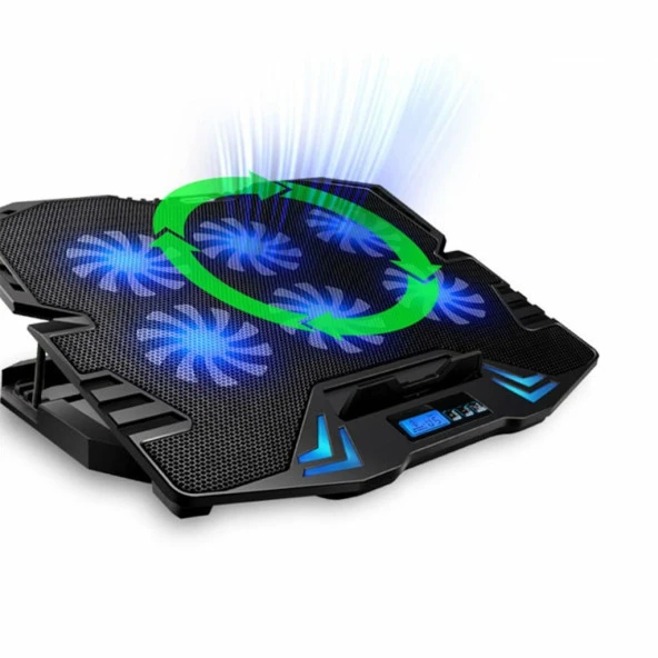 Frisby FNC-5235ST GS6 notebook soğutucu siyah stand - Resim 2