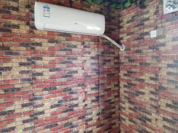 Renkli Duvarlar Kırmızı Siyah Çok Renkli Tuğla Ev Ofis Kendinden Yapışkanlı Duvar Paneli Kağıdı NW62 70X38cm 1 Adet - 3