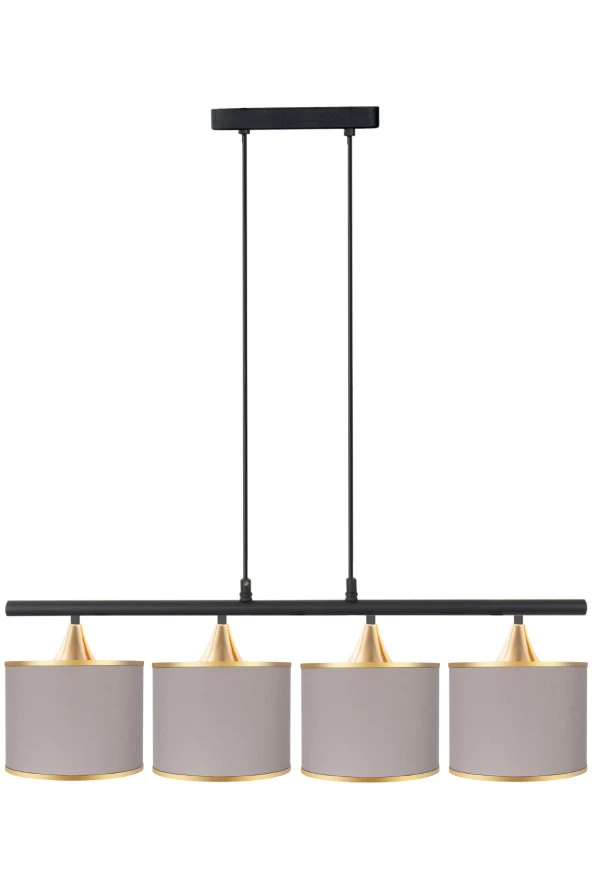 Minimal Lambent Line Maxi Plafonyer Kumaş Avize