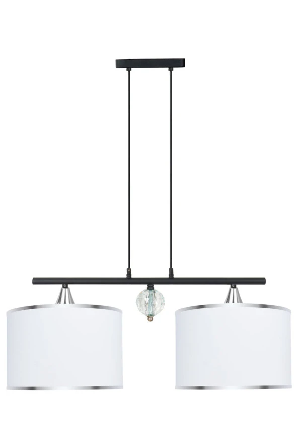 Minimal Lambent Line Crystal Plafonyer Kumaş Avize