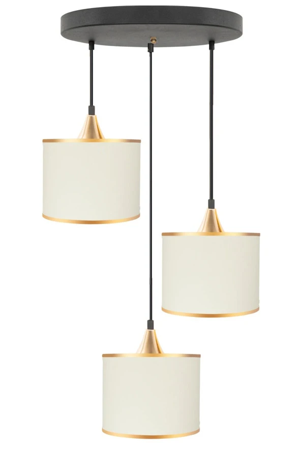Minimal Lambent Plafonyer Kumaş Avize