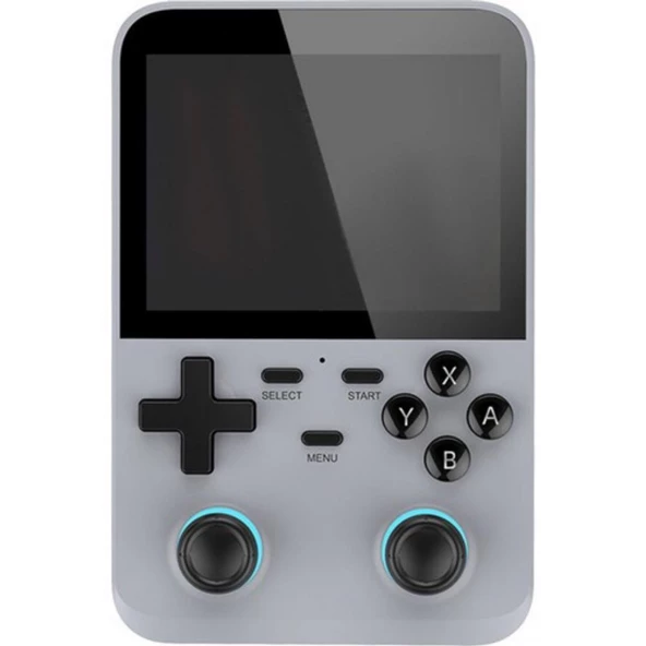 Cosmostech D007 Plus Android Taşınabilir Retro El Atarisi Game Oyun Konsolu HD IPS 3.5 Ekran -10.000+ Oyunlu Gri ürün görseli