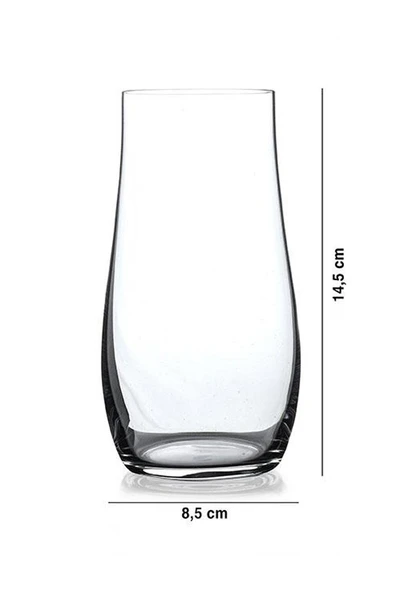 Paşabahçe Kristal Drop 2'li Meşrubat Bardağı - 467 cc - 22709 - Resim 3