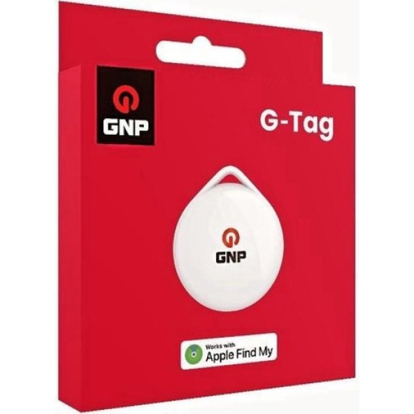 Gnp G-Tag Beyaz Takip Cihazı-Apple Mfi Lisanslı