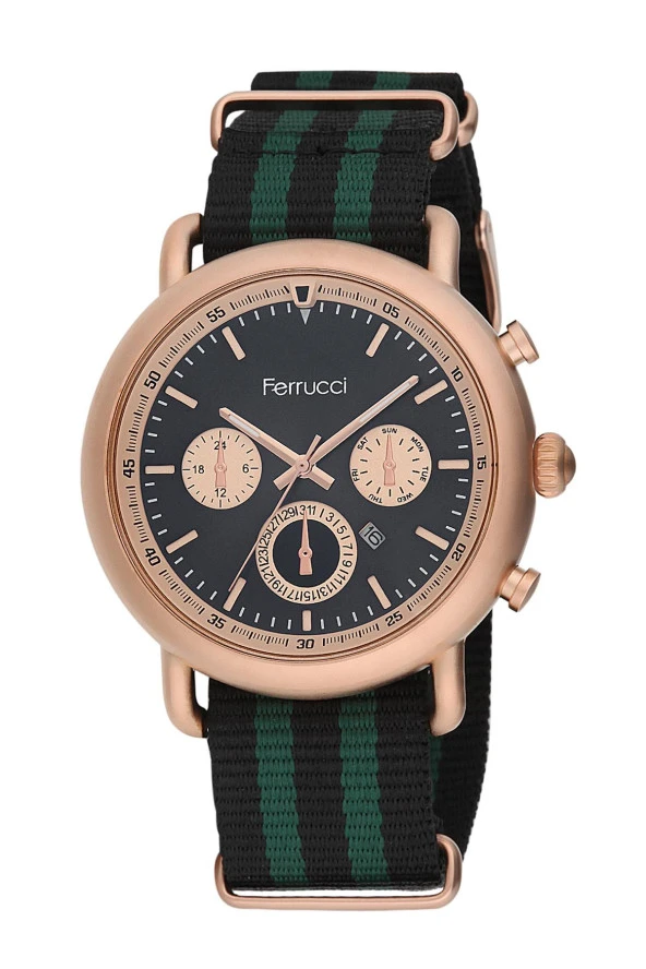 Ferrucci 8FK123 Erkek Takvimli Kol Saati