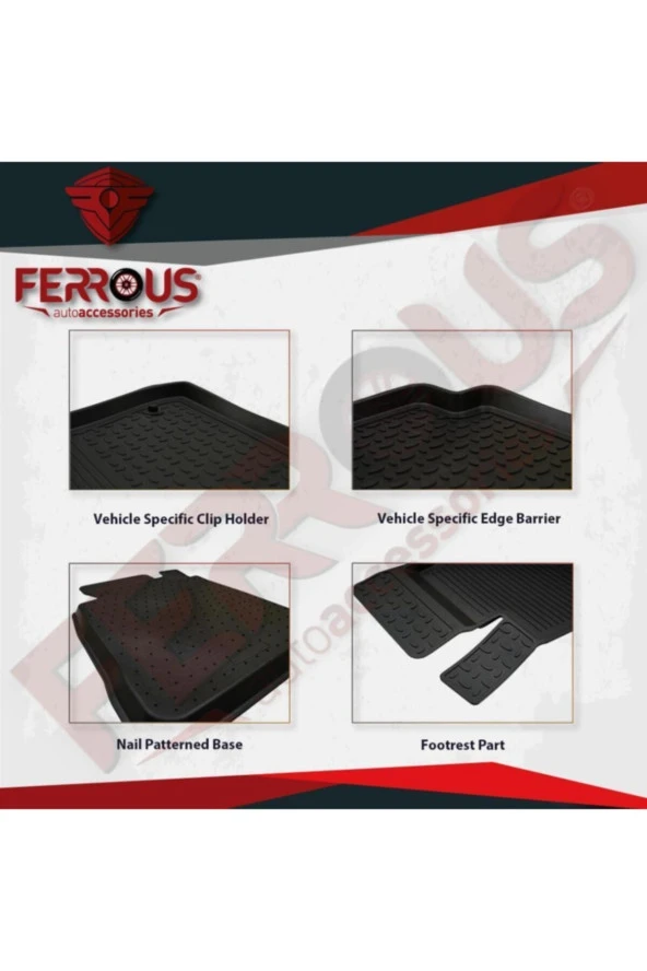 Mercedes C W205 4d Paspas Siyah Verampalı Cepli Bagaj 2015 Ve Üstü - 5