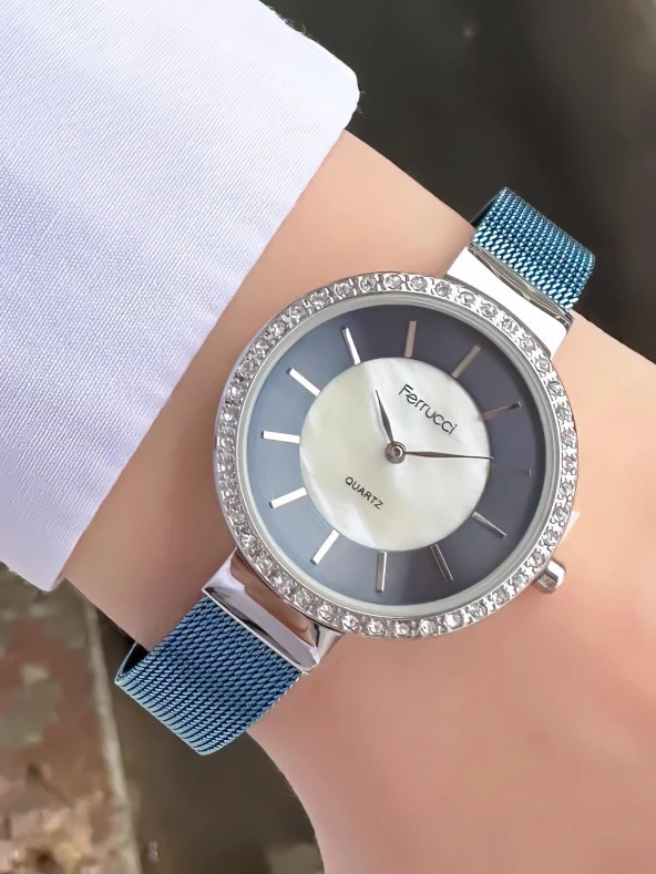 Ferrucci Hasır Kadın Kol Saati