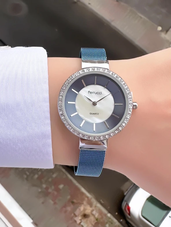 Ferrucci Hasır Kadın Kol Saati - 2