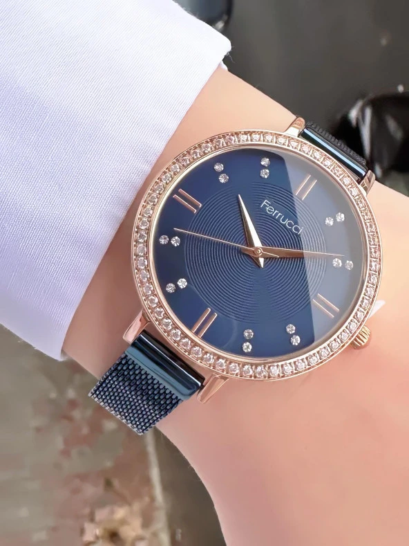 Ferrucci Hasır Kadın Kol Saati