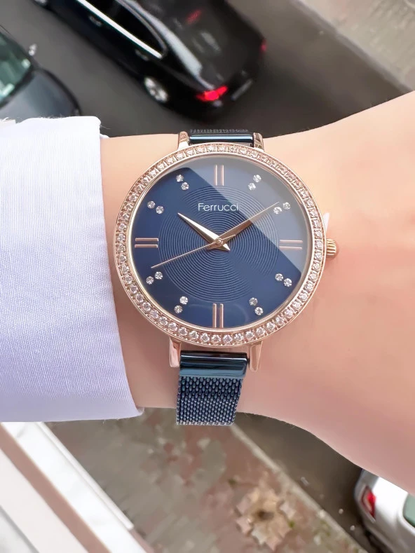 Ferrucci Hasır Kadın Kol Saati - 2