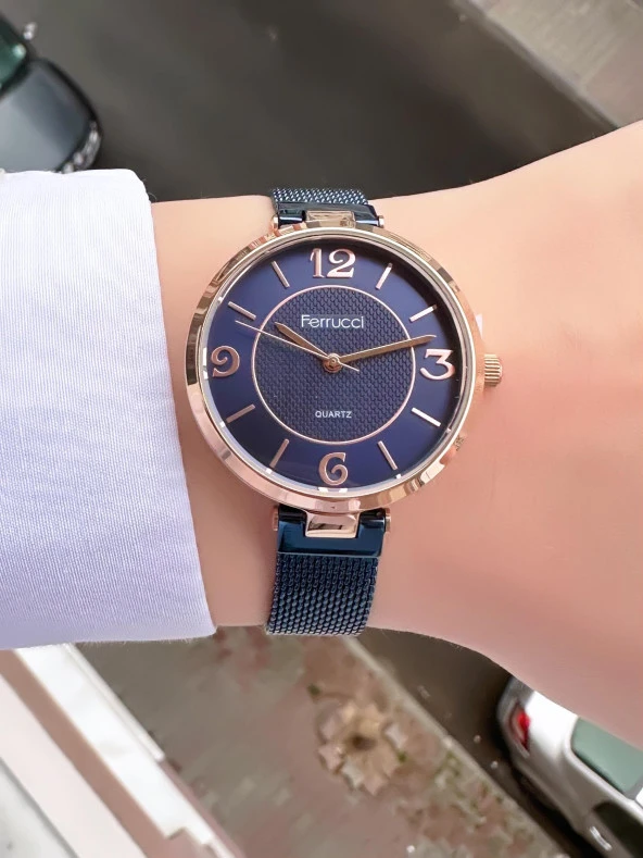 Ferrucci Hasır Kadın Kol Saati - 2