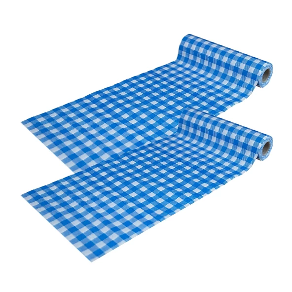 Pratikser Tek Kullanımlık Masa Örtüsü Mavi - 120x150cm - 2 Rulo - 1