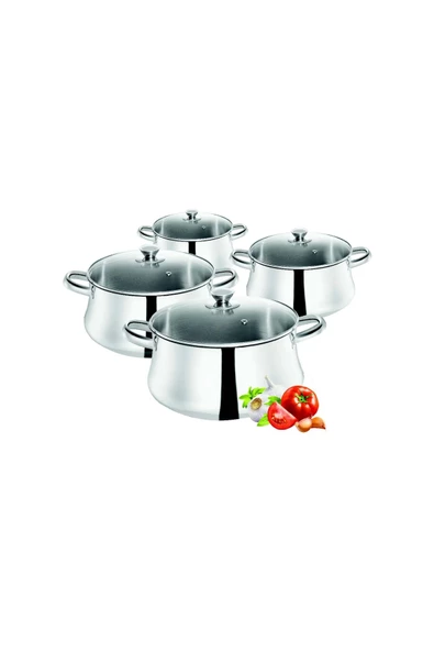 Tefal Classic Çelik Tencere Seti(16/18/24/28 cm) - 4300009289