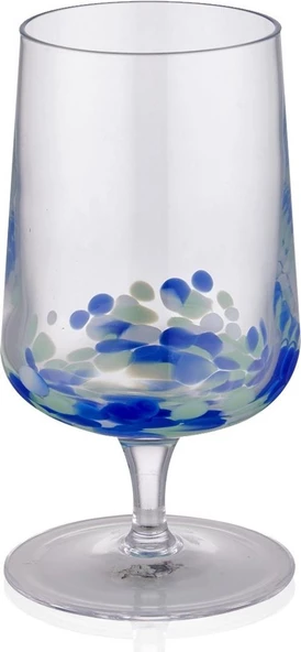 The Mia El Boyaması Şarap Kadehi 350 ml