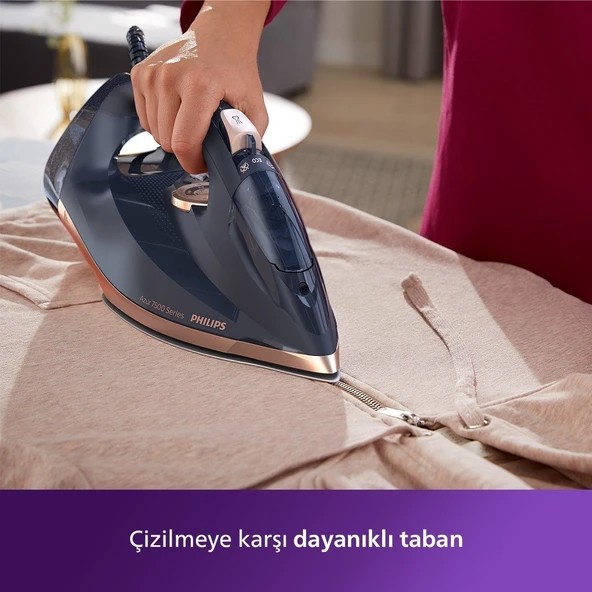 Philips Azur DST7510/80 7500 Serisi 3200 W Buharlı Ütü - 4