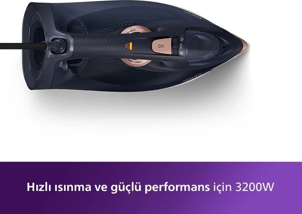 Philips Azur DST7510/80 7500 Serisi 3200 W Buharlı Ütü - 2
