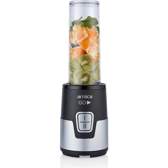 Arnica GH21420 Siyah Gümüş Kişisel Blender Seti - 1