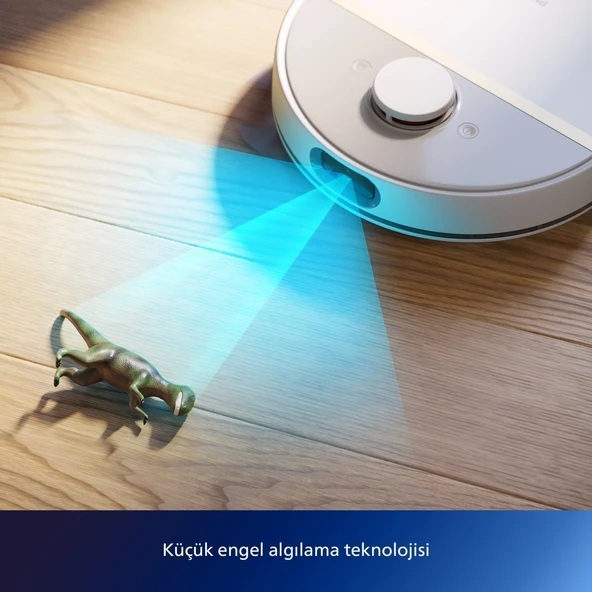 Philips HomeRun 7000 Serisi Aqua XU7000/02 Beyaz Gold Akıllı Robot Süpürge - 3