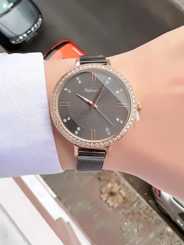 Ferrucci Hasır Kadın Kol Saati