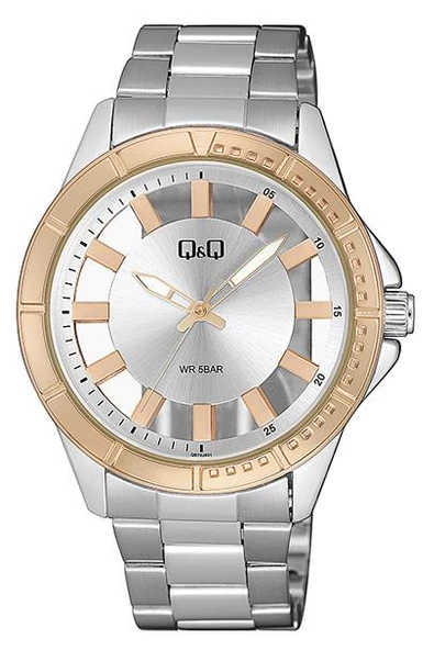 Q&Q Erkek Metal Kol Saati QB70  Rose