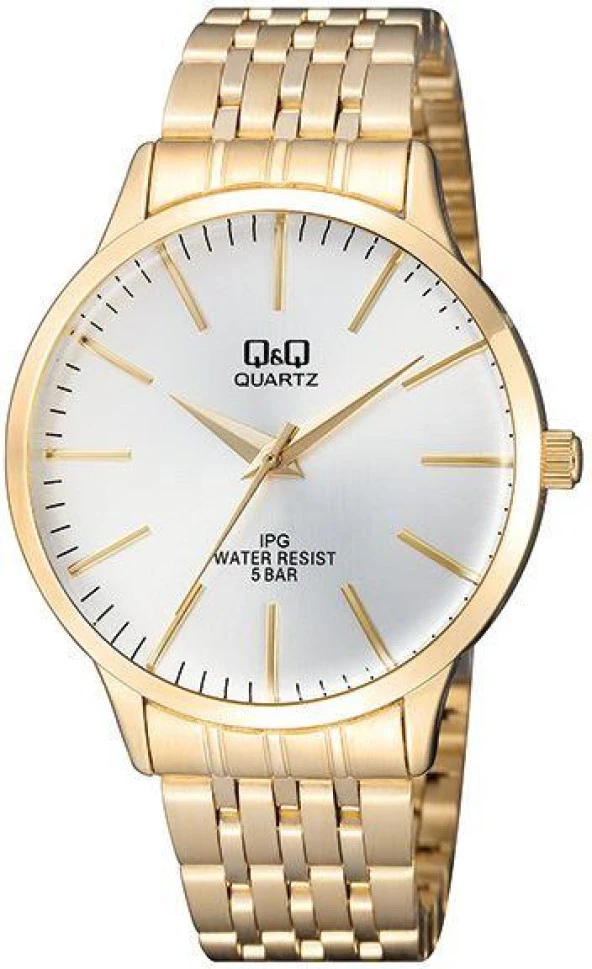 Q&Q Metal Erkek Kol Saati PQZ16  Gold ürün görseli 1