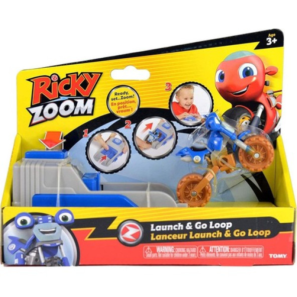 Tomy Ricky Zoom Bas Fırlat Set-Go Loop - 3