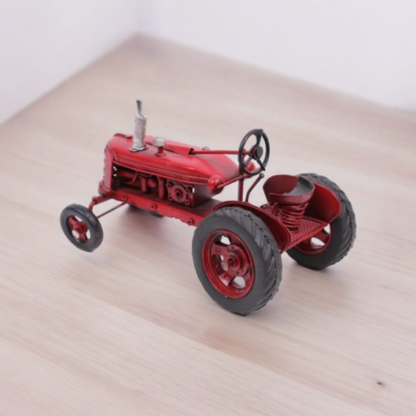 KIRMIZI METAL TRAKTÖR - 3