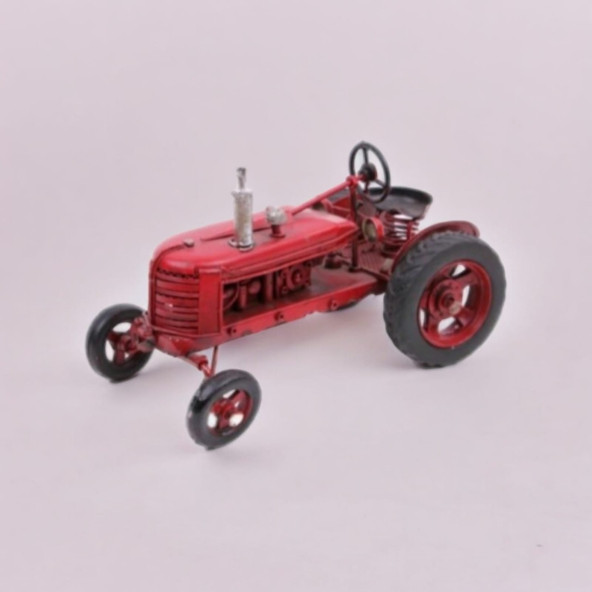 KIRMIZI METAL TRAKTÖR - 4