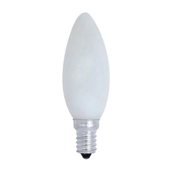 Horoz Soft Buji 60W E-14 Ince Duy Mum Ampul 10 Lu Paket