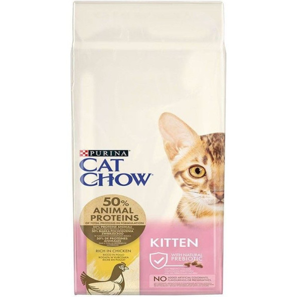 Cat Chow Kitten Tavuklu Yavru Kuru Kedi Maması 15 Kg
