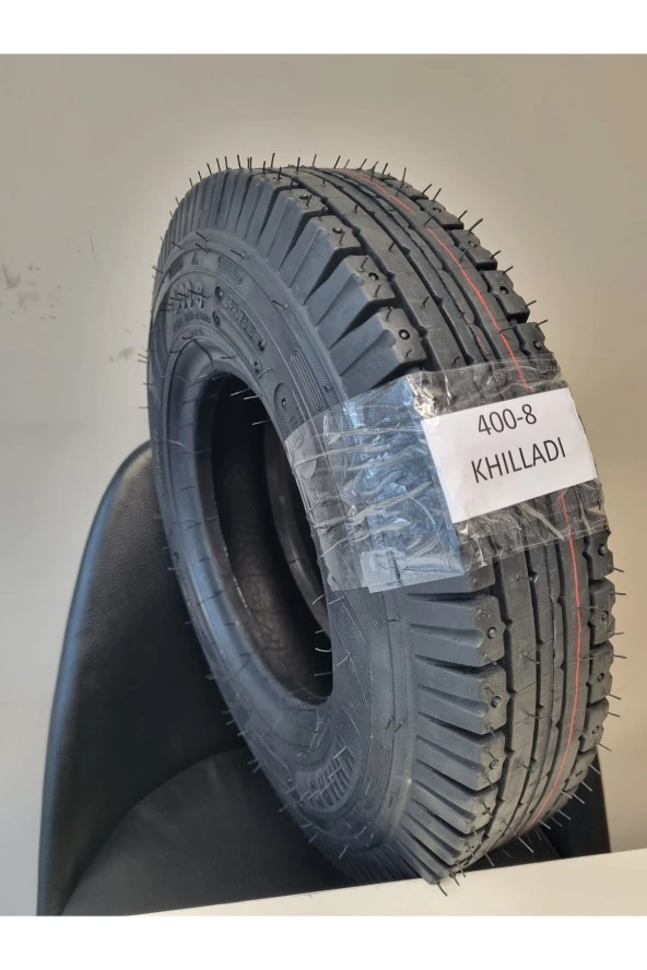 MARUTİ TYRES Set 400-8 Tt(tubetype) Sepet Lastiği Ve Iç Lastiği KHILLADI1