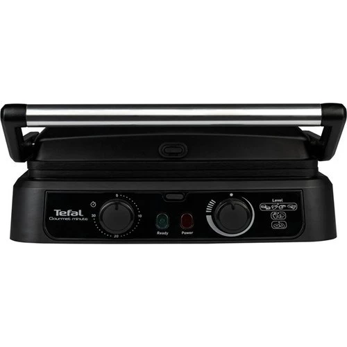 Tefal GC4708 Gourmet Minute Zaman Ayarlı Siyah 2000 W Tost Makinesi - 9100048253